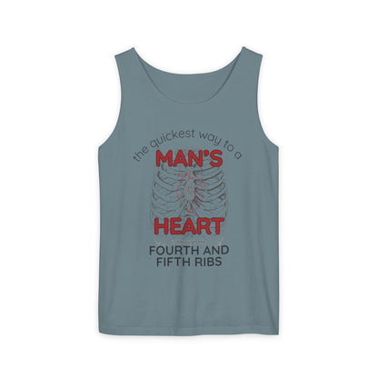 General Bookish Unisex Tank Top - Quickest Way to A Man's Heart