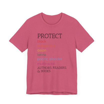 General Bookish Unisex T-Shirt -  Protect BIPOC Books, Authors, & Readers