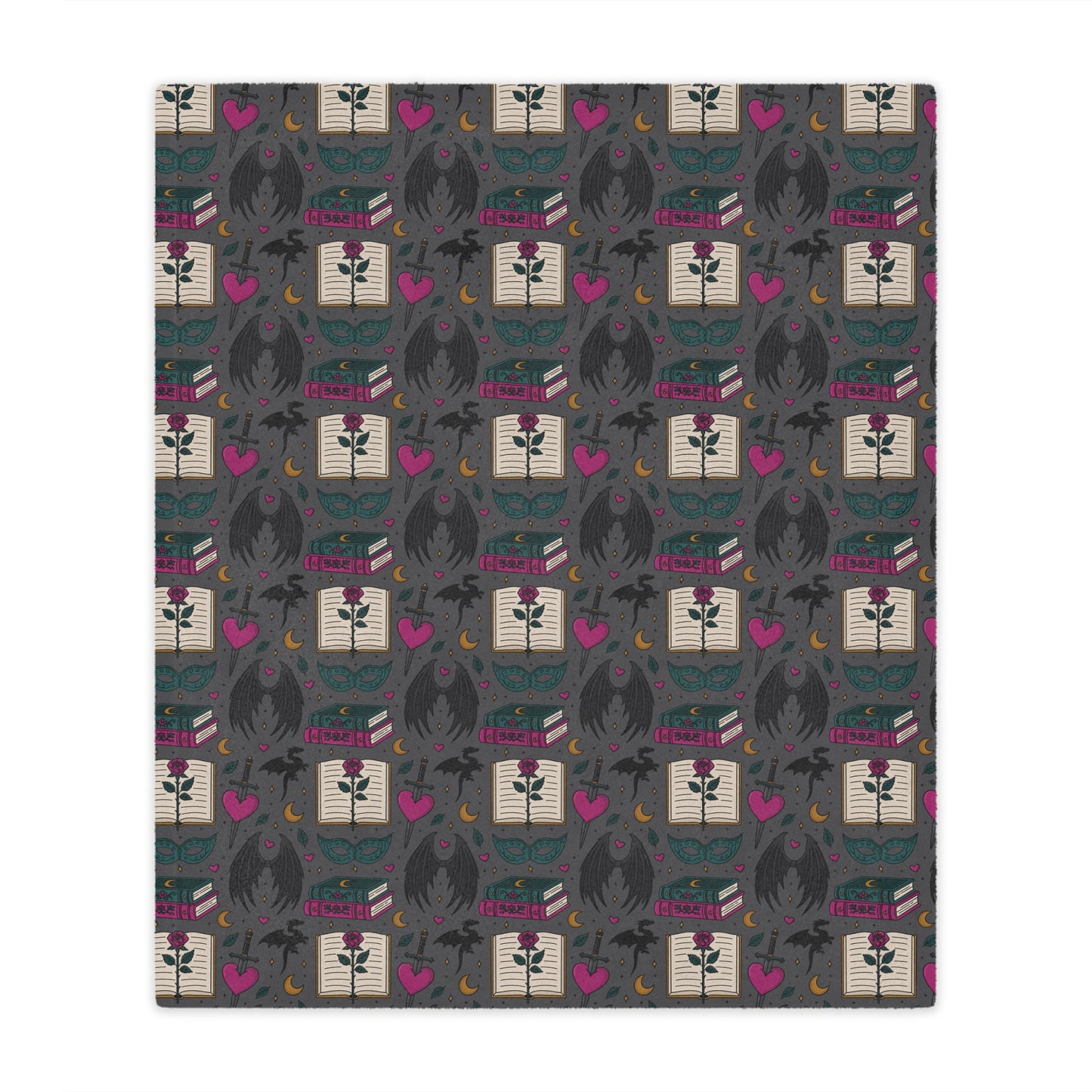 General Bookish Minky Blanket - Romantasy