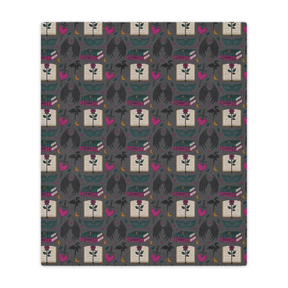 General Bookish Minky Blanket - Romantasy