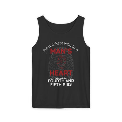 General Bookish Unisex Tank Top - Quickest Way to A Man's Heart