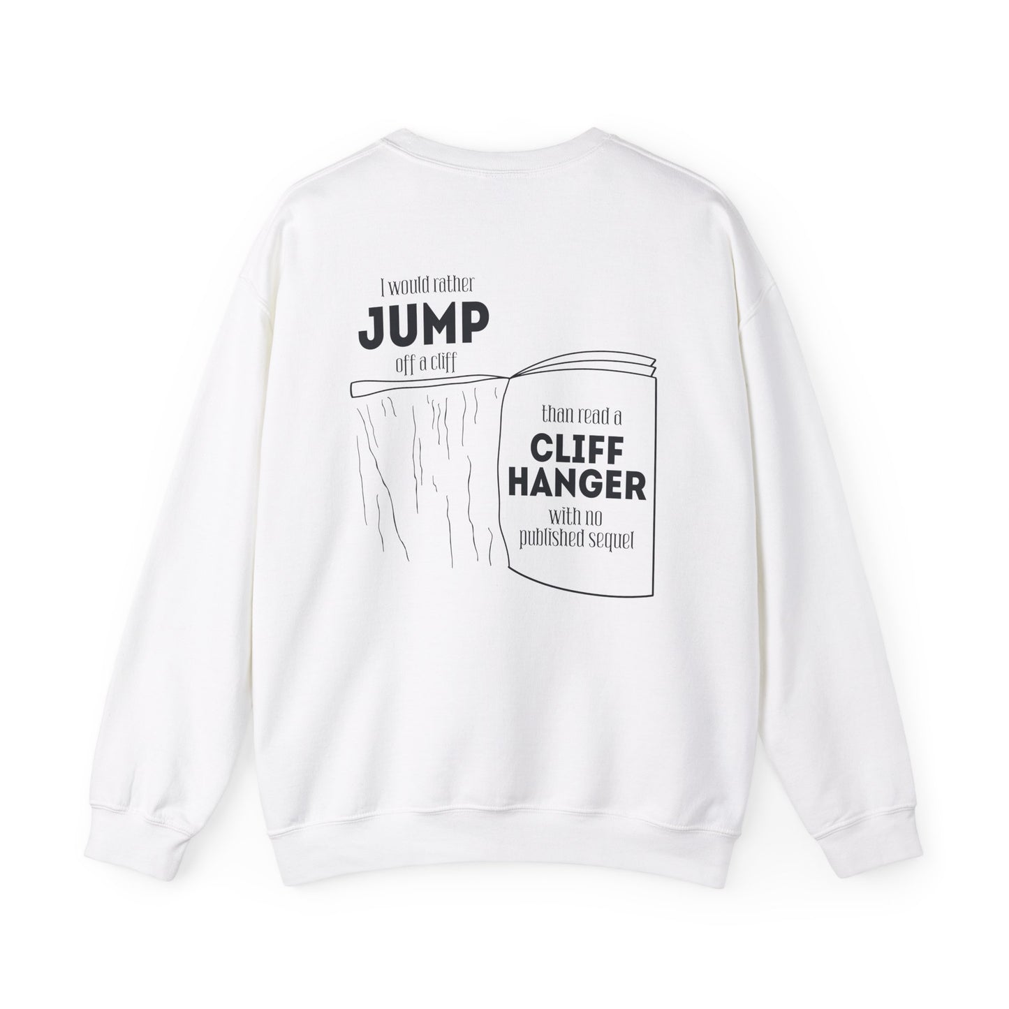 General Bookish Unisex Sweatshirt - Hater of Cliffhangers