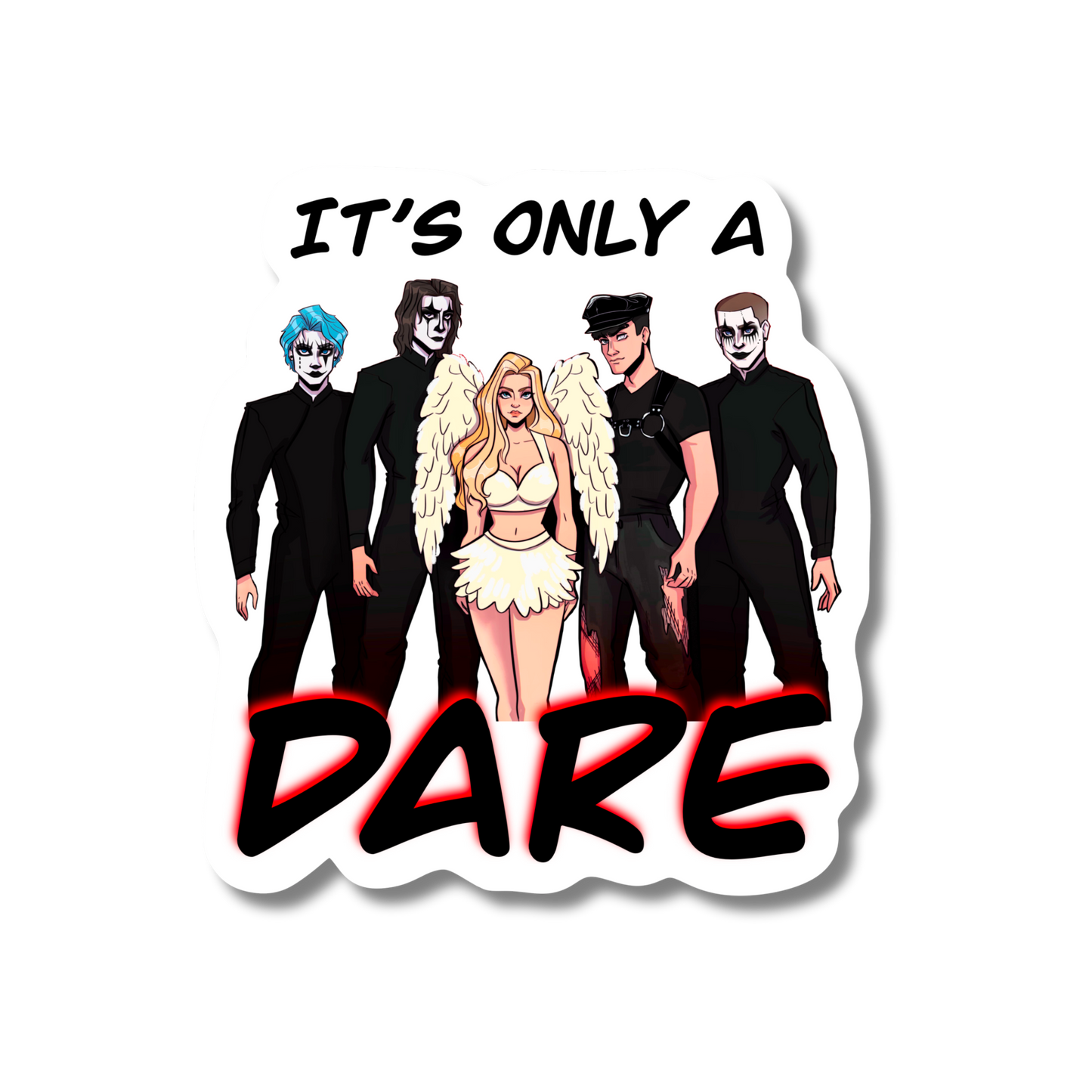 Losers Duet Sticker - Its Only a Dare