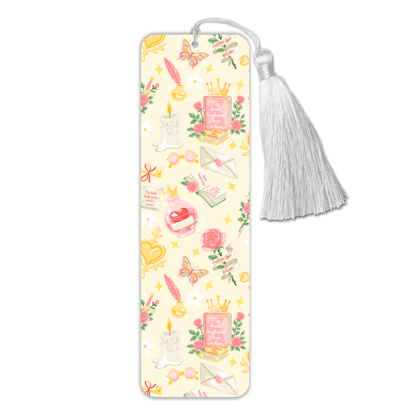 General Bookish Tassel Bookmark - Book Boyfriend