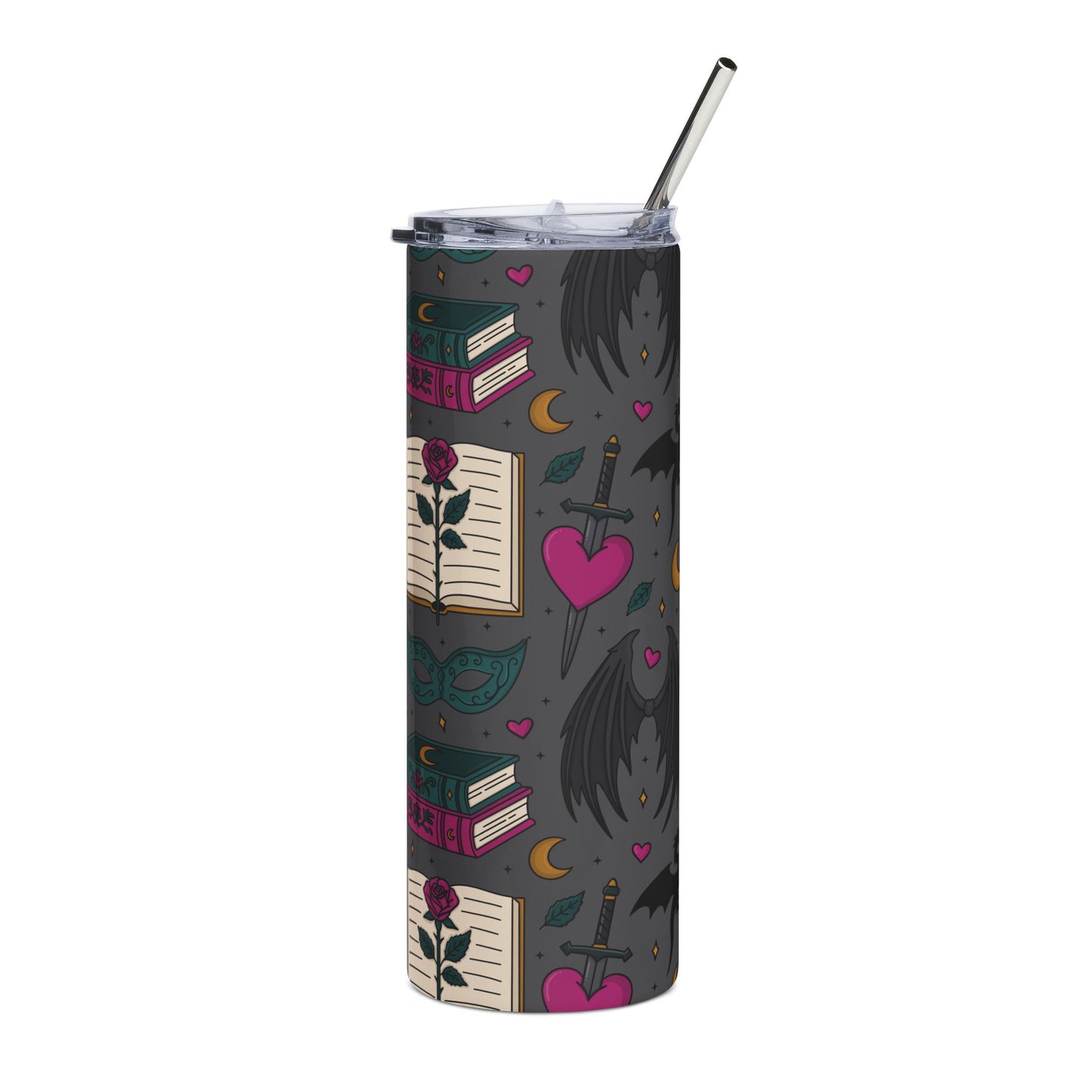 General Bookish 20oz Stainless Steel Tumbler - Romantasy