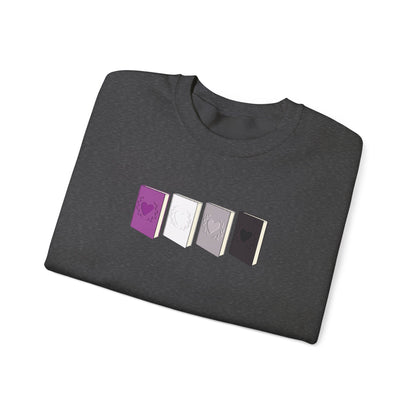 General Bookish Unisex Sweatshirt - Asexual Books