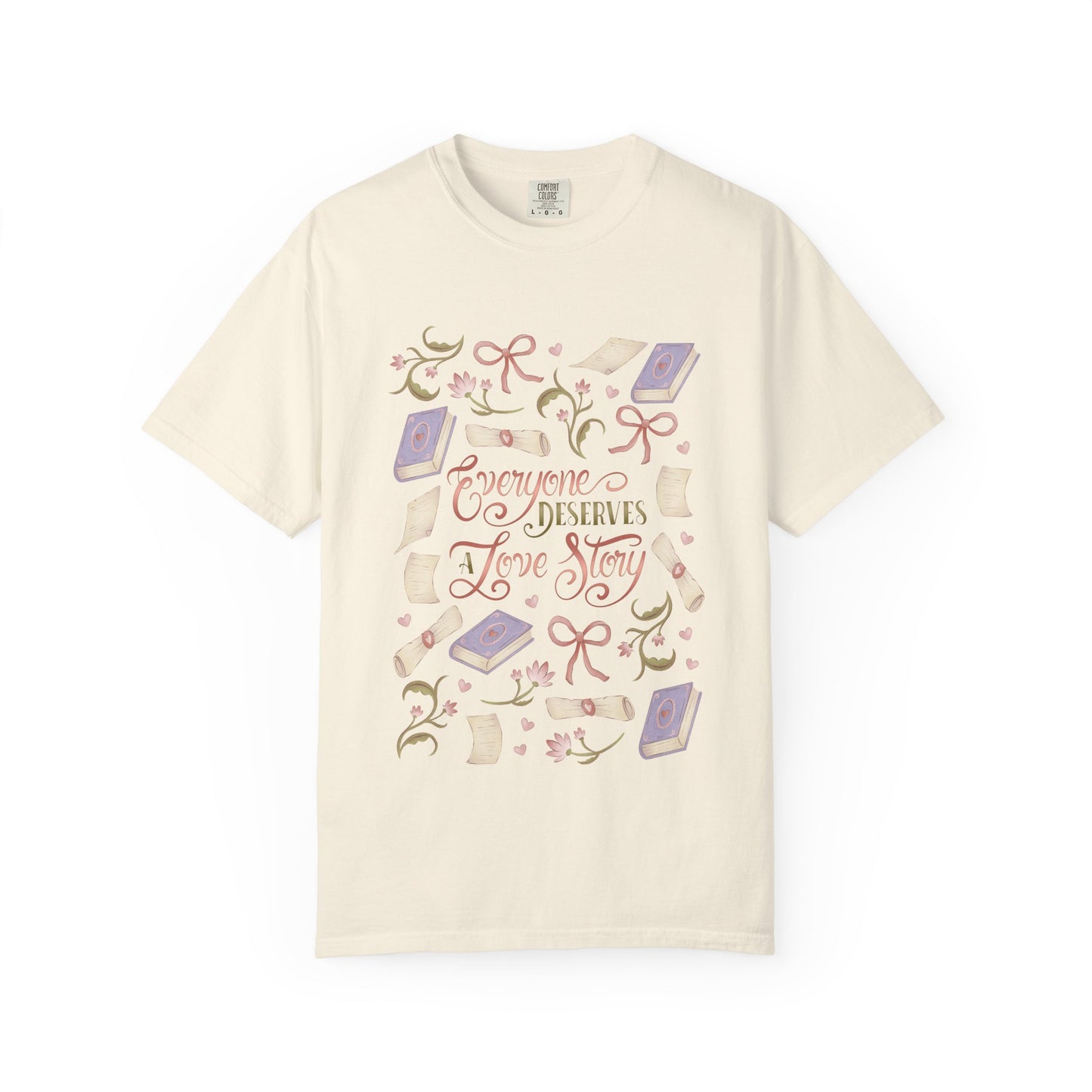 General Bookish Unisex Shirt - Everyone Deserves a Love Story