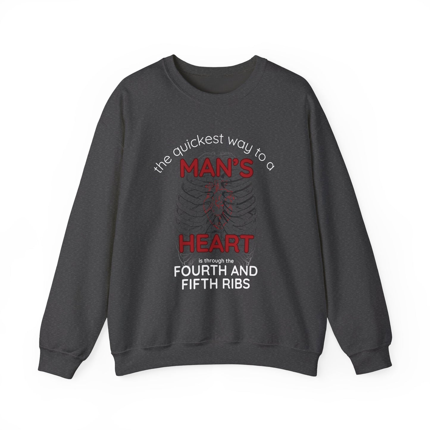 General Bookish Unisex Crewneck - Quickest Way to A Man's Heart