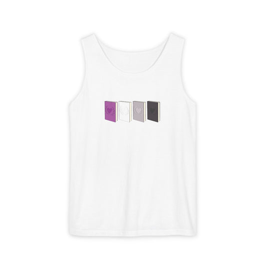 General Bookish Unisex Tank Top - Asexual Books