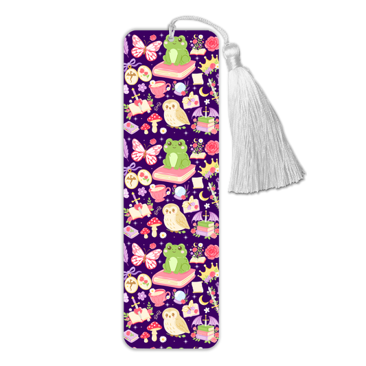 General Bookish Tassel Bookmark - Whimsy Books