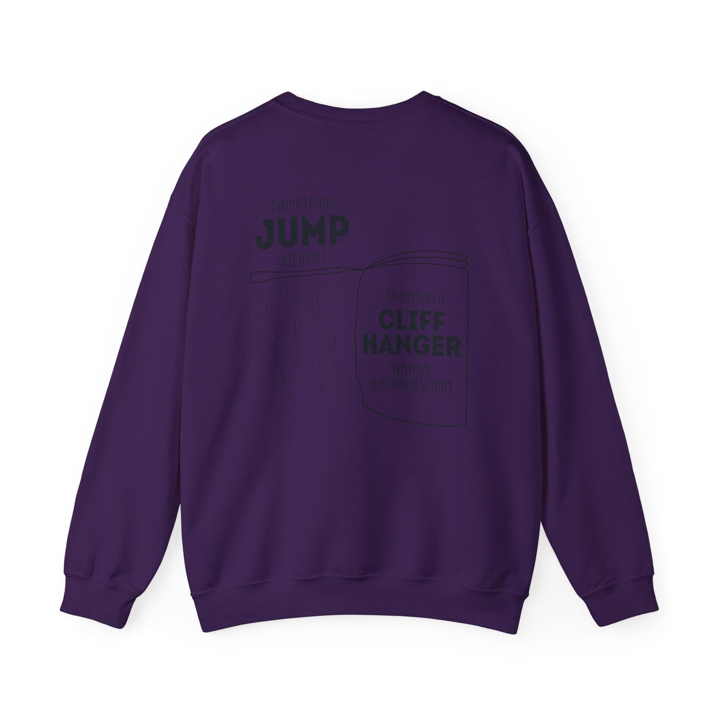 General Bookish Unisex Sweatshirt - Hater of Cliffhangers