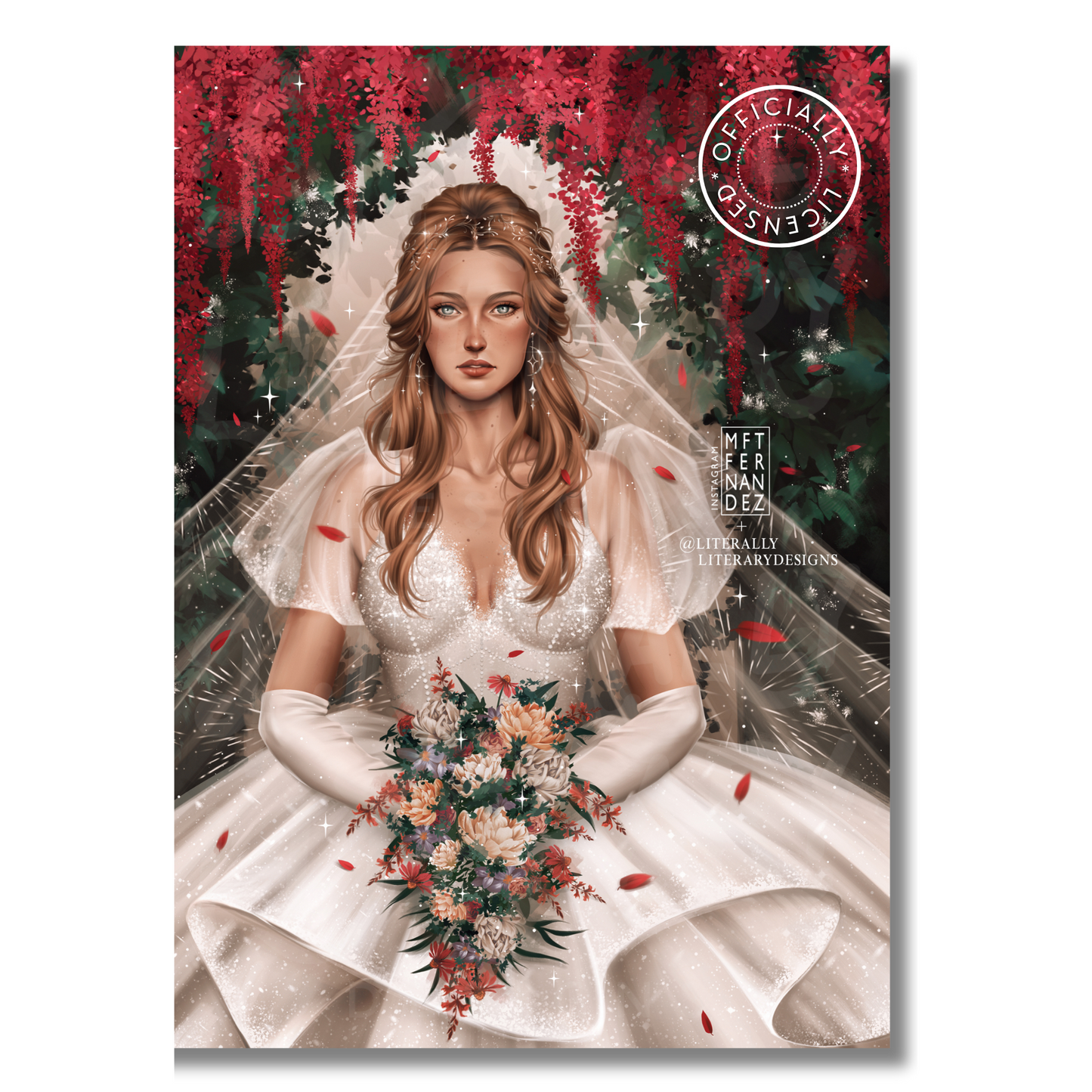 A Court of Thorns and Roses Print - The Spring Bride