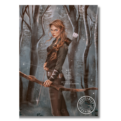 A Court of Thorns and Roses Print - The Huntress