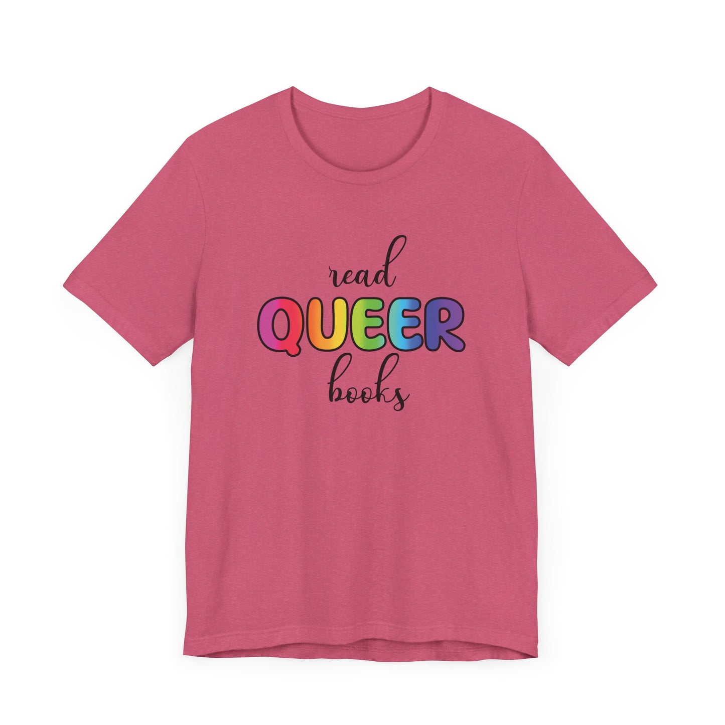 General Bookish Unisex T-Shirt - Read Queer Books