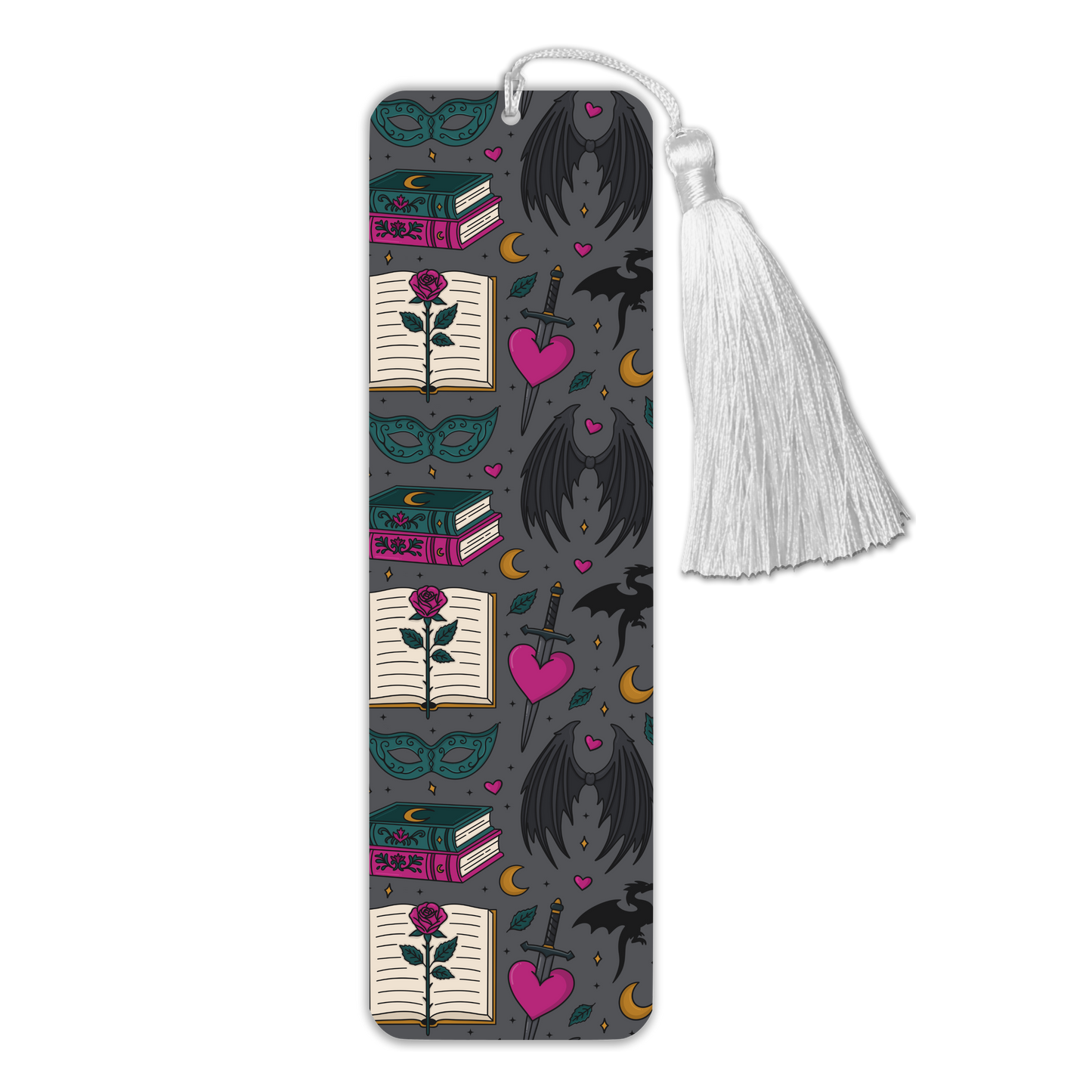 General Bookish Tassel Bookmark - Simple Romantasy