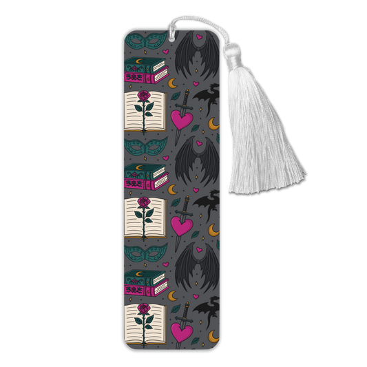 General Bookish Tassel Bookmark - Simple Romantasy