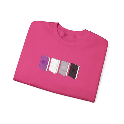 General Bookish Unisex Sweatshirt - Asexual Books