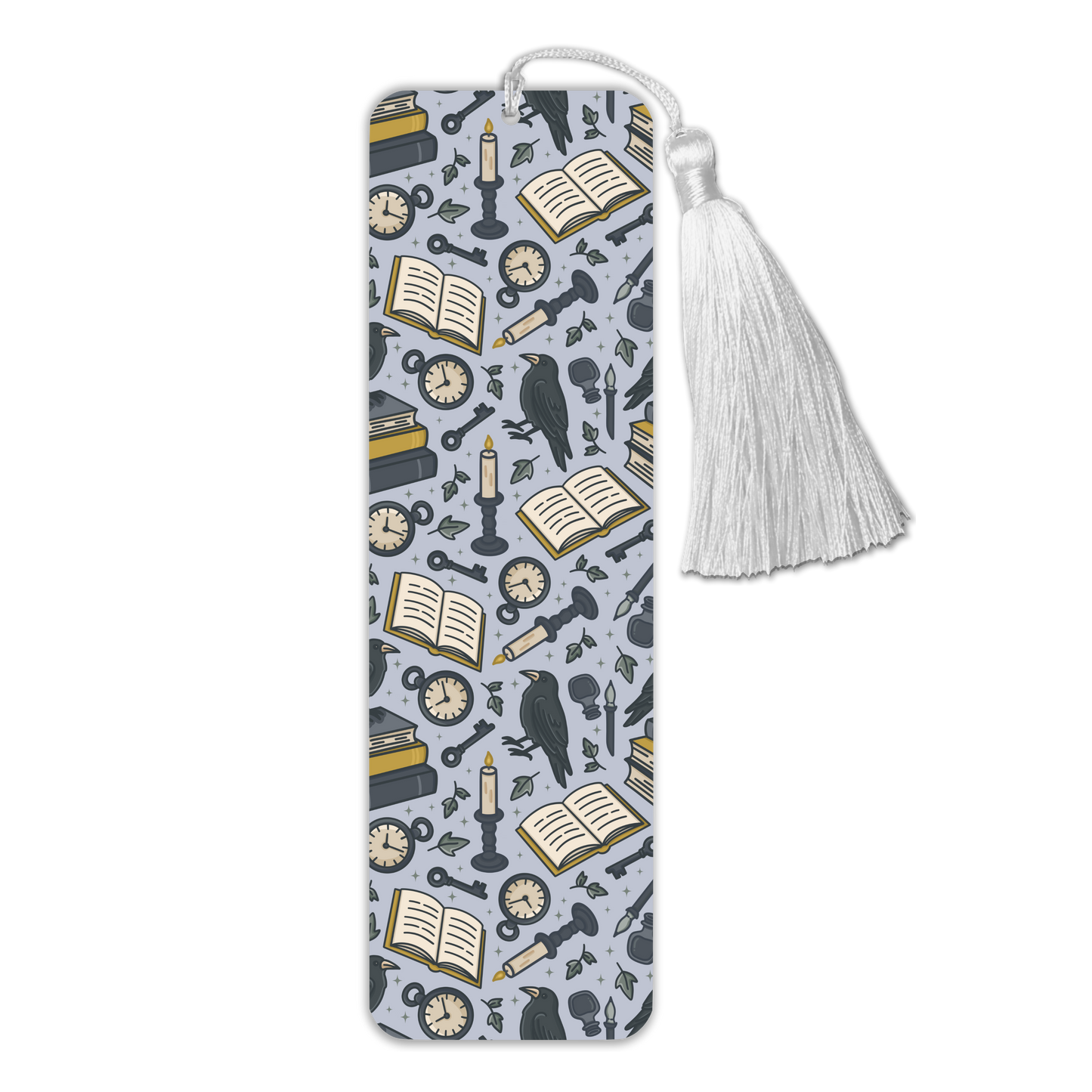 General Bookish Tassel Bookmark - Dark Academia