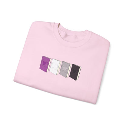General Bookish Unisex Sweatshirt - Asexual Books