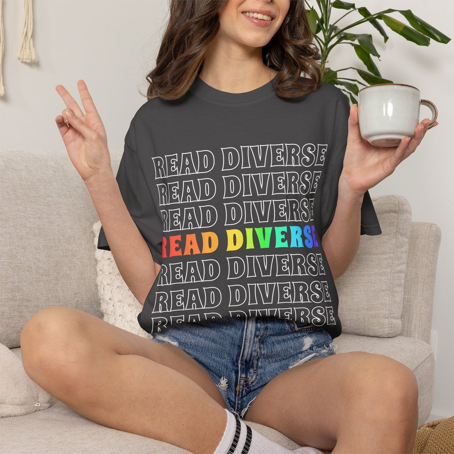 General Bookish Unisex Shirt - Read Diverse