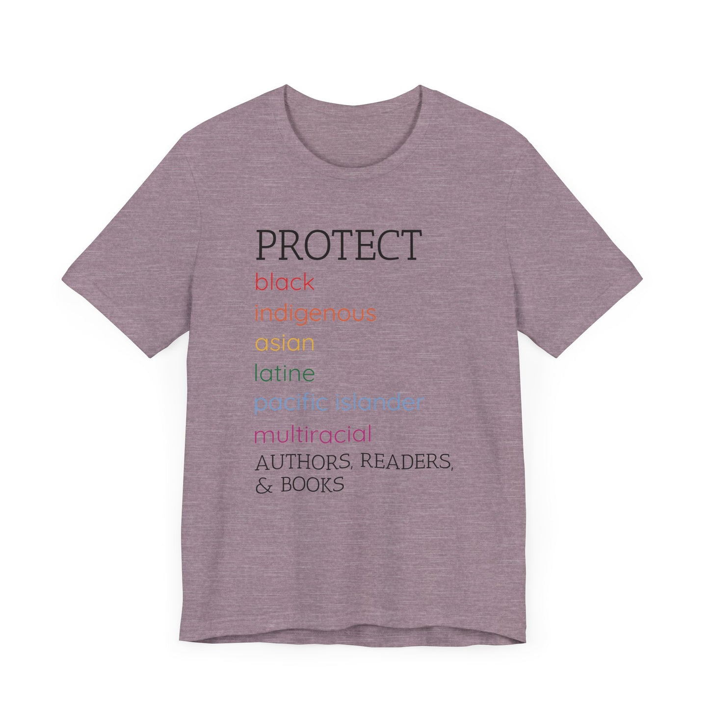 General Bookish Unisex T-Shirt -  Protect BIPOC Books, Authors, & Readers