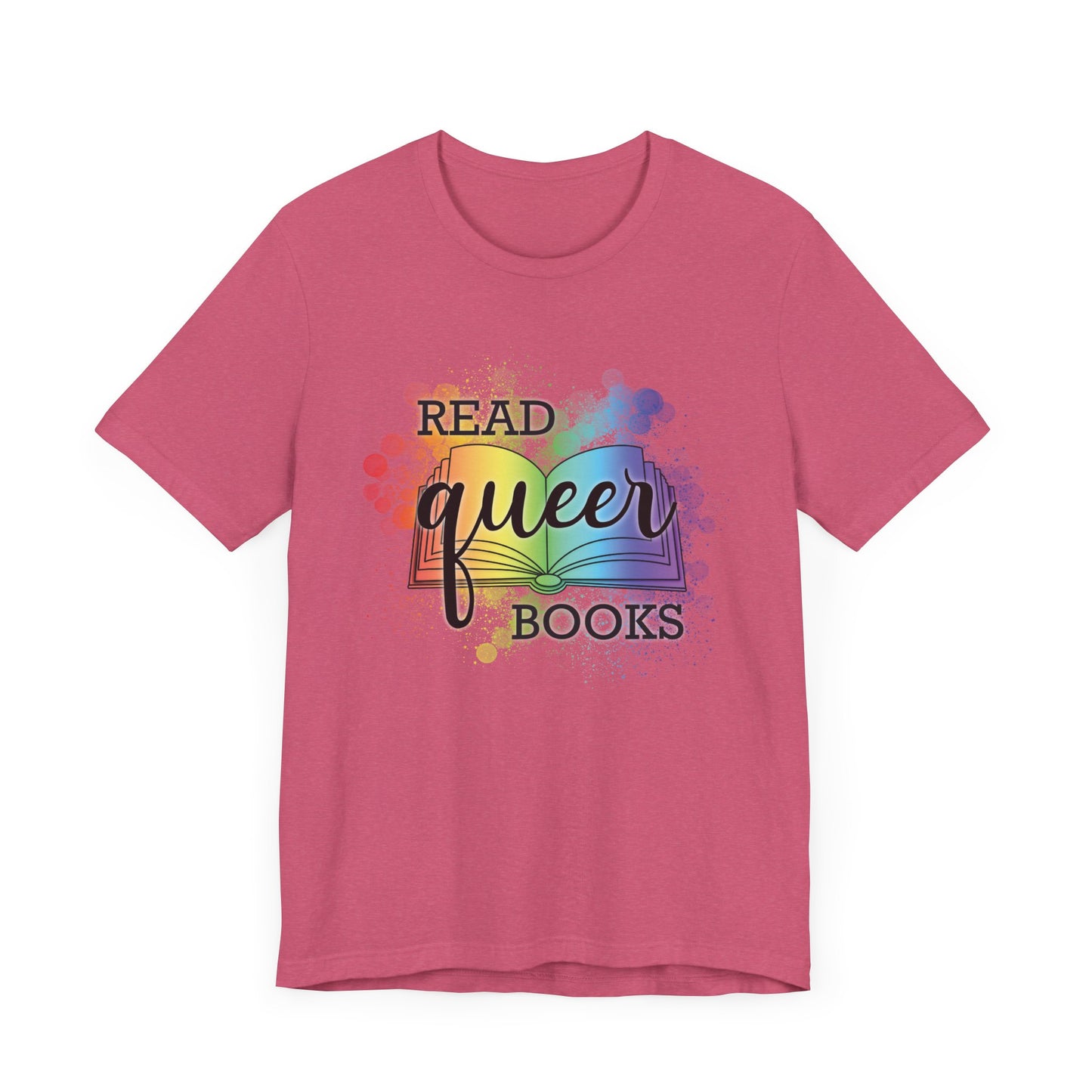 General Bookish Unisex T-Shirt -  Read Queer Books