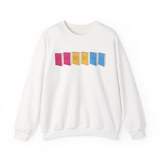General Bookish Unisex Sweatshirt - Pansexual Books