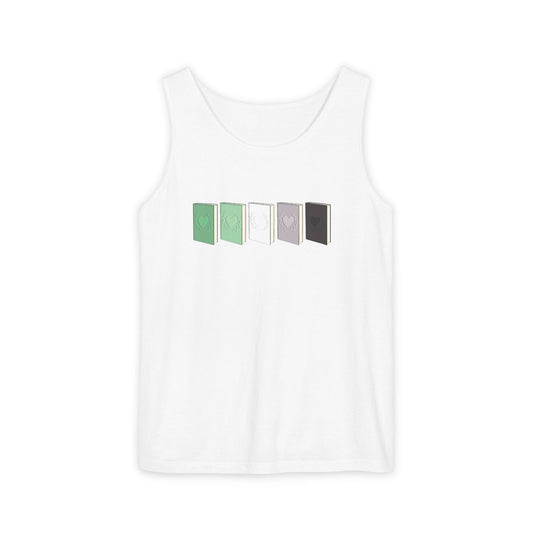 General Bookish Unisex Tank Top - Aromantic Books