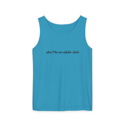 Crescent City Unisex Tank Top - Don't Be an Alpha-Hole