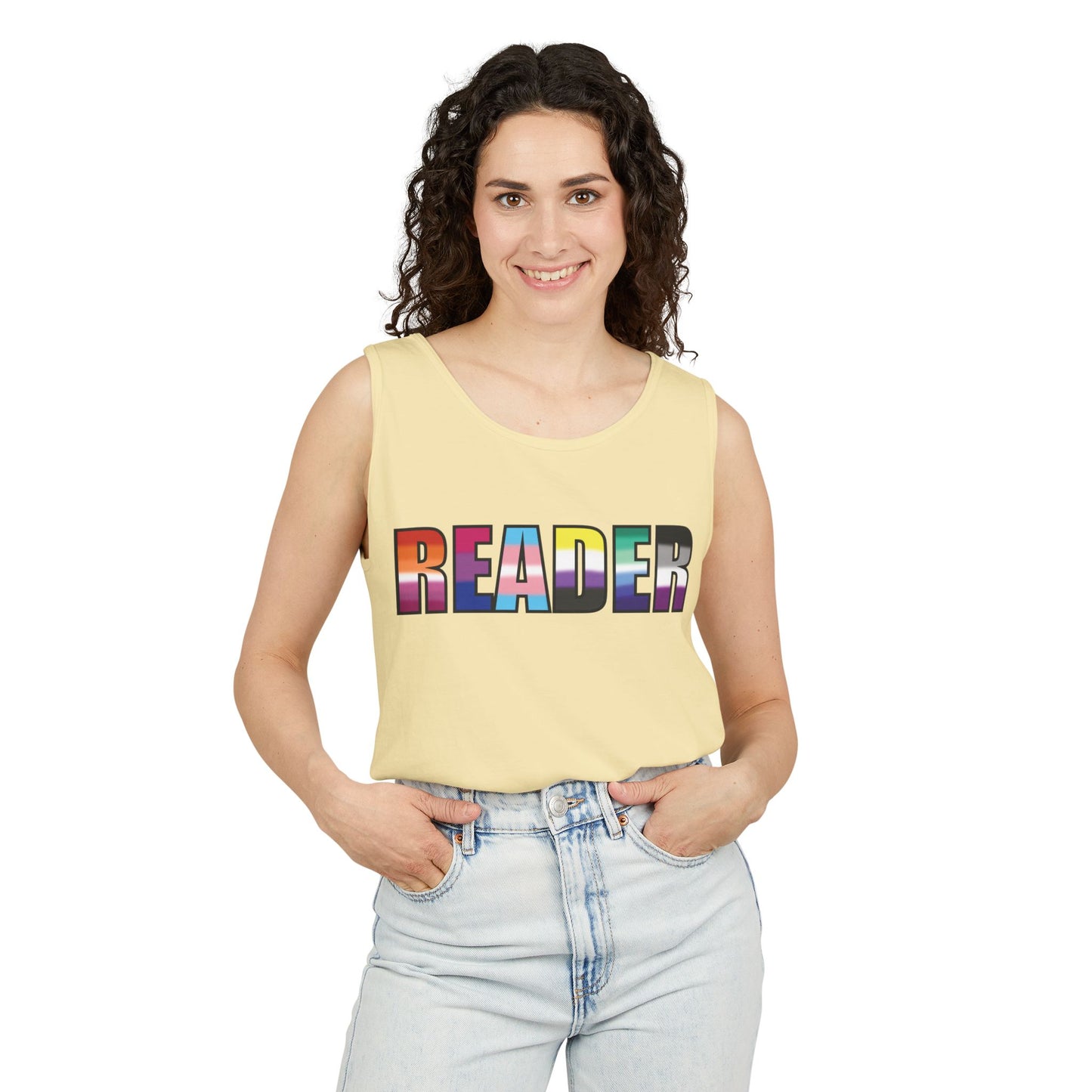 General Bookish Unisex Tank Top - Reader
