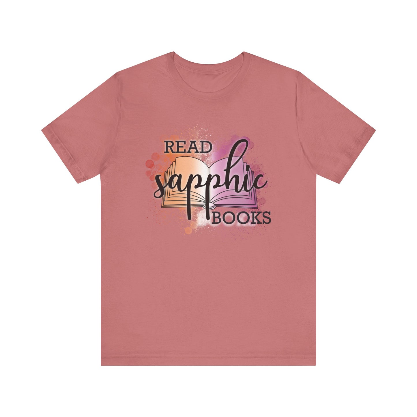 General Bookish Unisex T-Shirt -  Read Sapphic Books