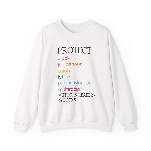 General Bookish Unisex Sweatshirt - Protect BIPOC Authors, Books, Readers