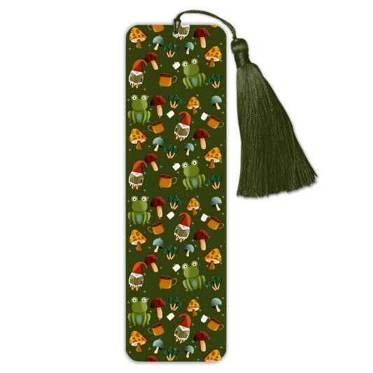 General Bookish Tassel Bookmark - Froggy Gnomes