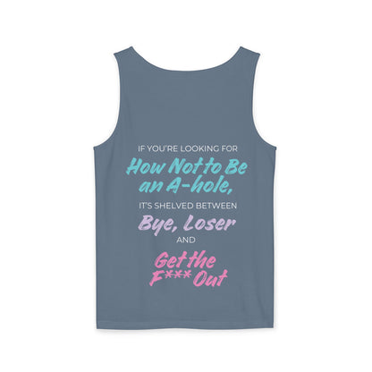 Crescent City Unisex Tank Top - Don't Be an Alpha-Hole