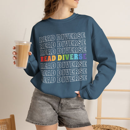 General Bookish Sweatshirt - Read Diverse