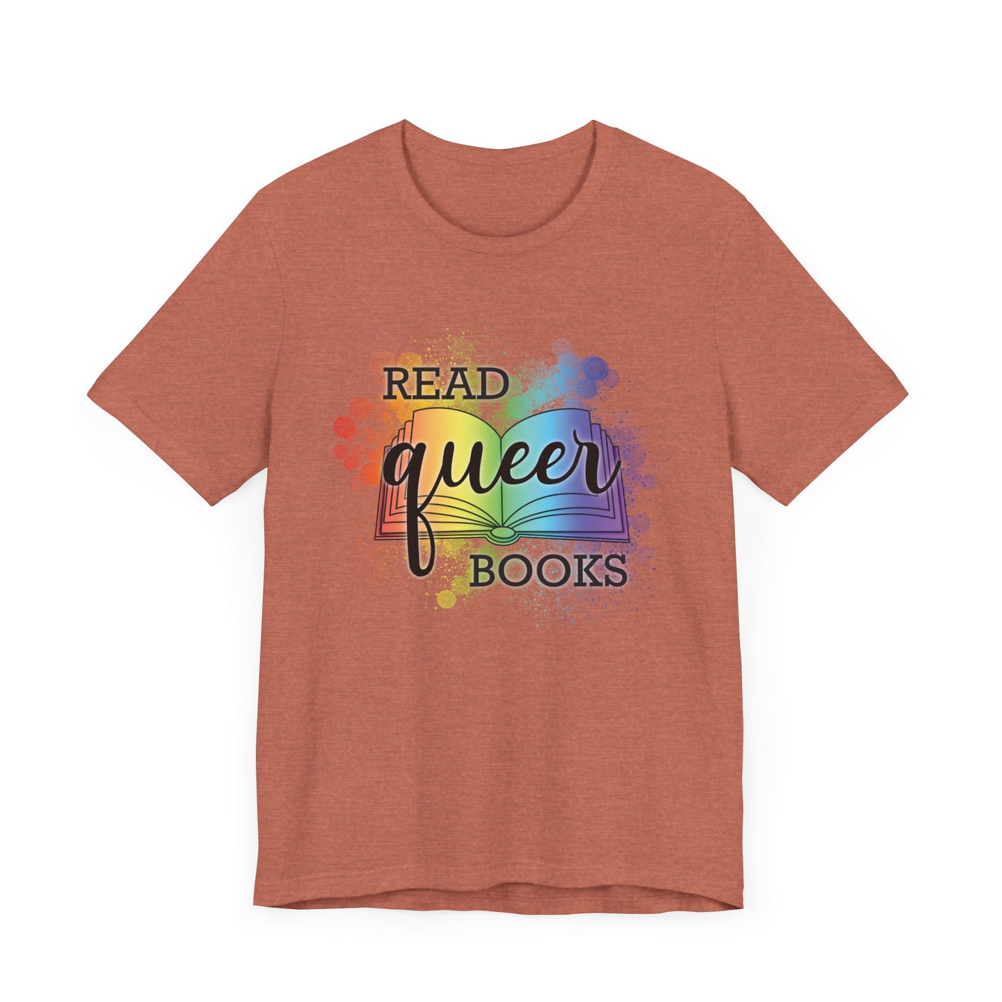 General Bookish Unisex T-Shirt -  Read Queer Books