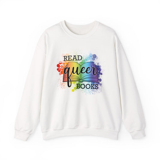 General Bookish Unisex Sweatshirt - Read Queer Books
