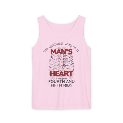 General Bookish Unisex Tank Top - Quickest Way to A Man's Heart