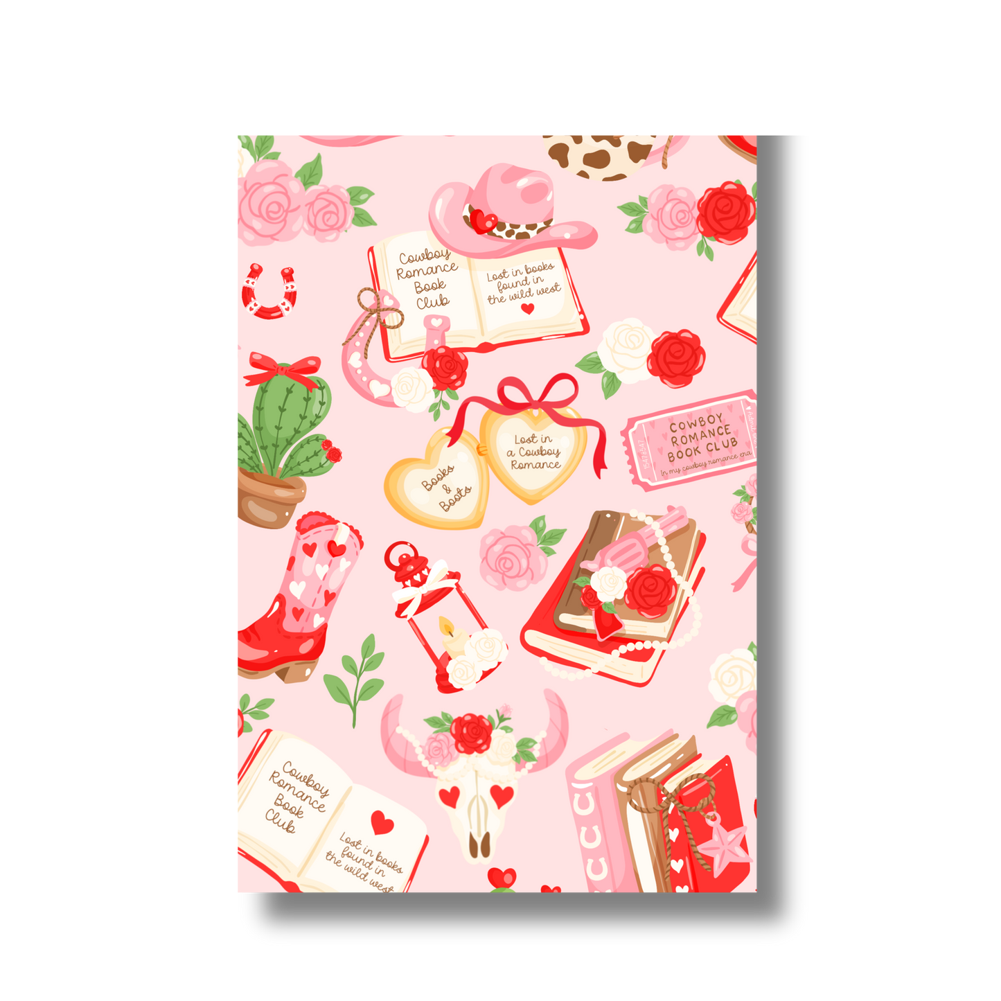 General Bookish Magnetic Bookmark - Cowboy Romance