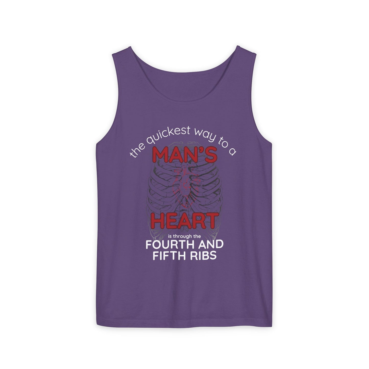 General Bookish Unisex Tank Top - Quickest Way to A Man's Heart
