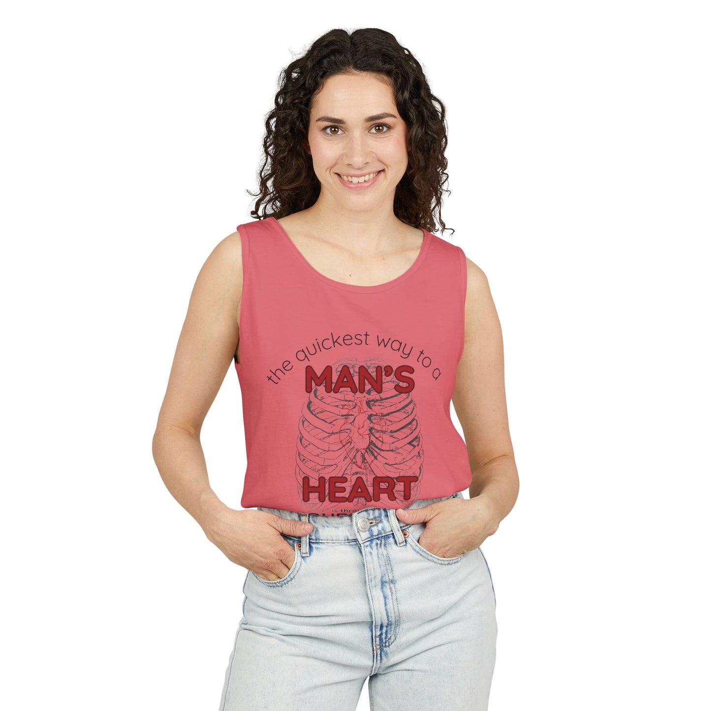 General Bookish Unisex Tank Top - Quickest Way to A Man's Heart