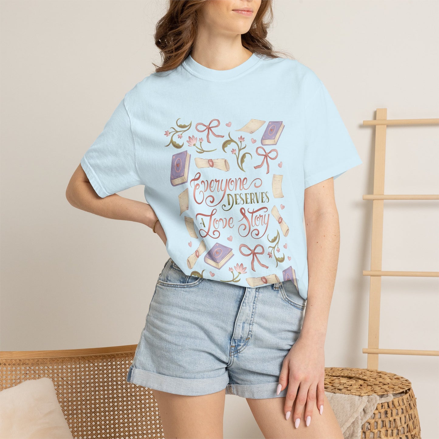 General Bookish Unisex Shirt - Everyone Deserves a Love Story