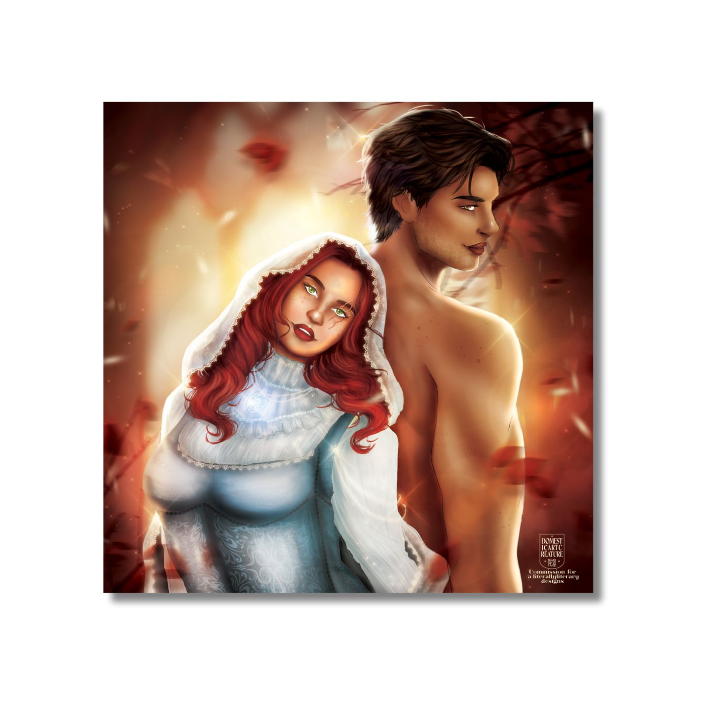 From Blood and Ash Magnetic Bookmark - Poppy & Hawke