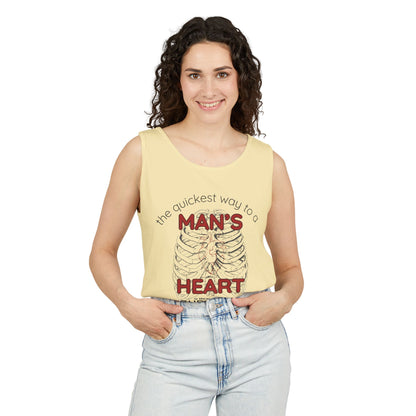 General Bookish Unisex Tank Top - Quickest Way to A Man's Heart
