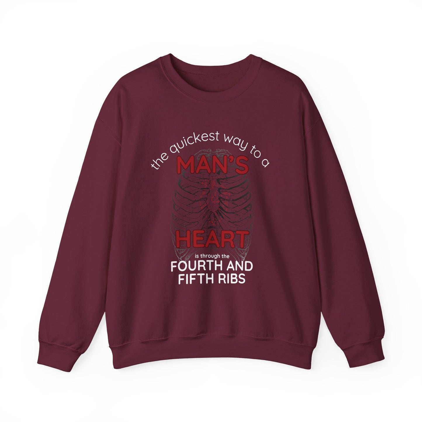 General Bookish Unisex Crewneck - Quickest Way to A Man's Heart