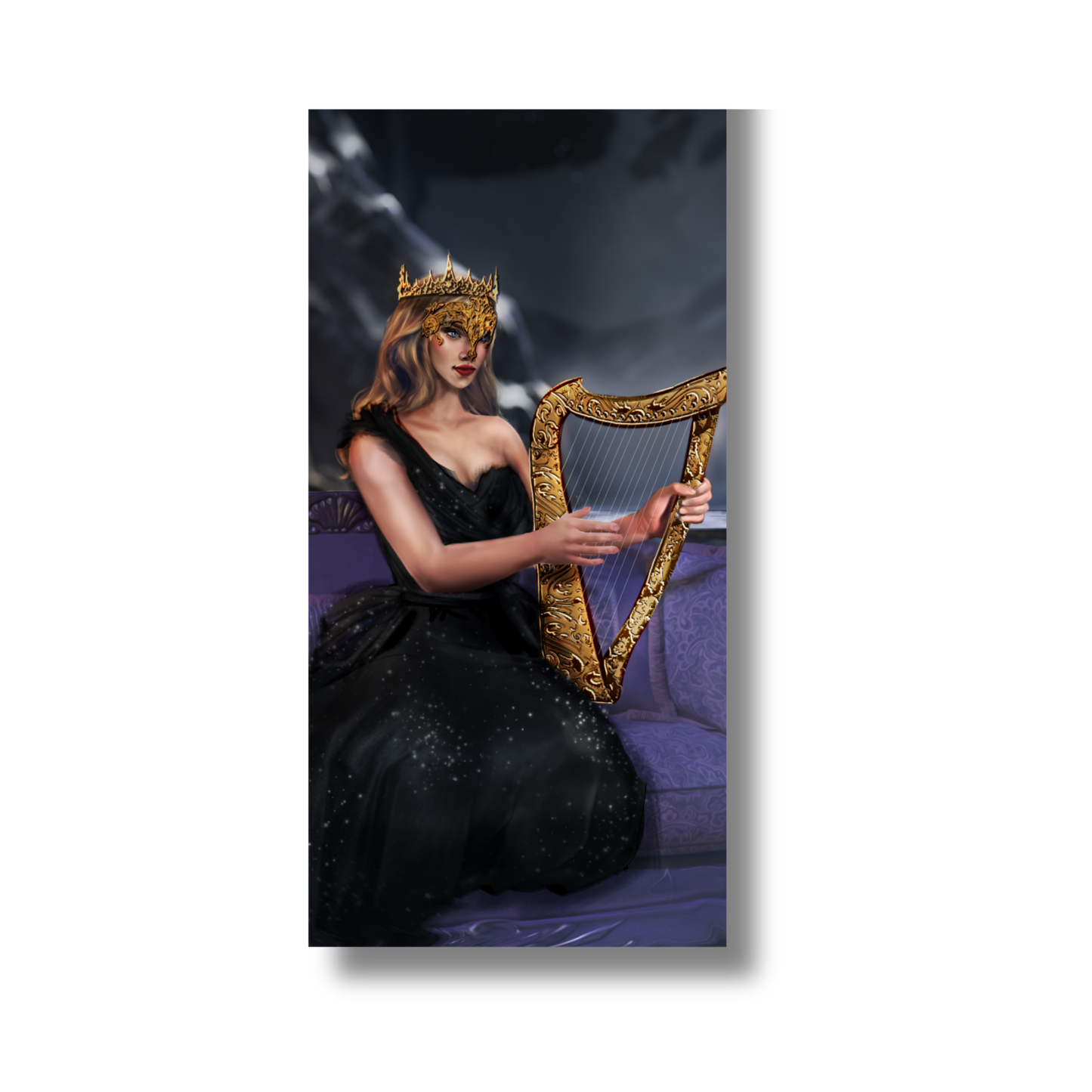 A Court of Thorns and Roses Magnetic Bookmark - Nesta Reflection