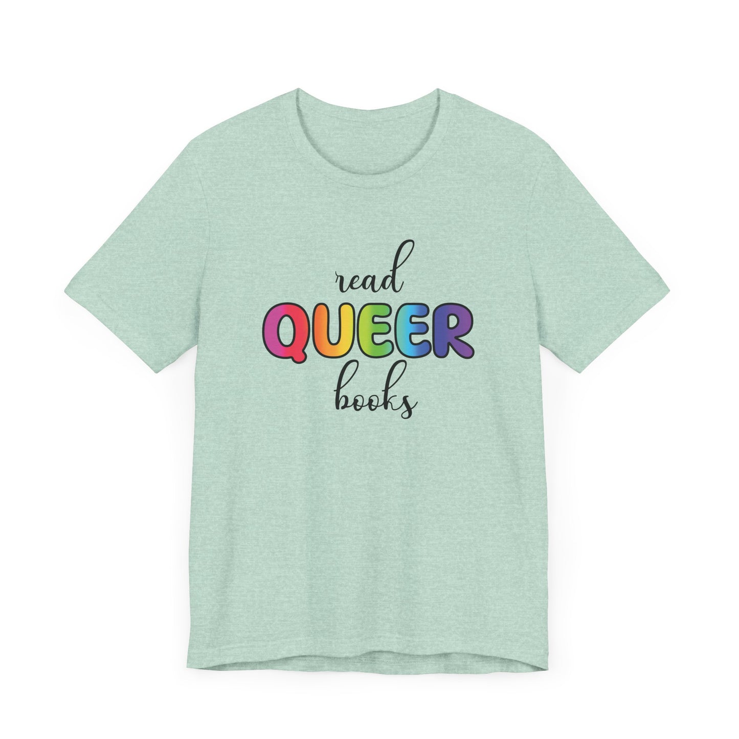 General Bookish Unisex T-Shirt - Read Queer Books