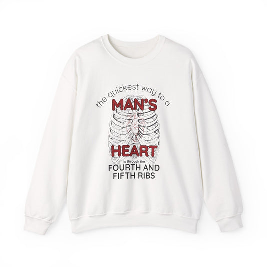 General Bookish Unisex Crewneck - Quickest Way to A Man's Heart