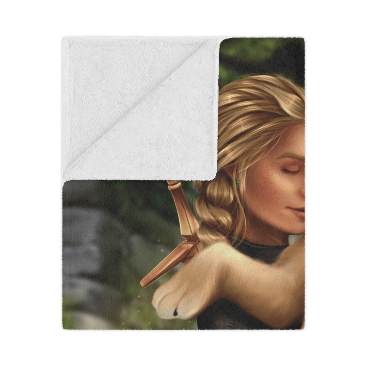 Throne of Glass Minky Blanket - Puppy Hugs