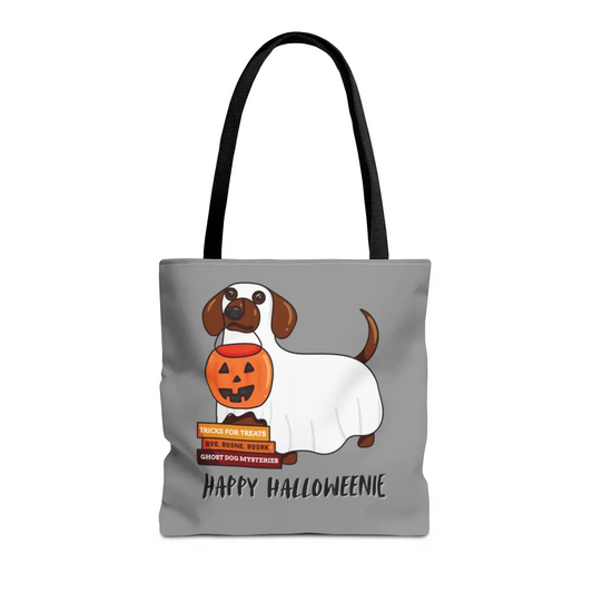 General Bookish Tote Bag - Happy Halloweenie